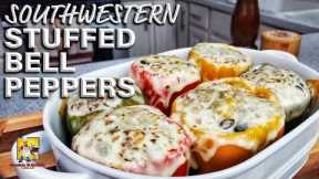 Southwestern Style Stuffed Bell Peppers