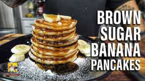 Brown Sugar Banana Pancakes