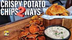 Crispy Potato Chips 2 Ways